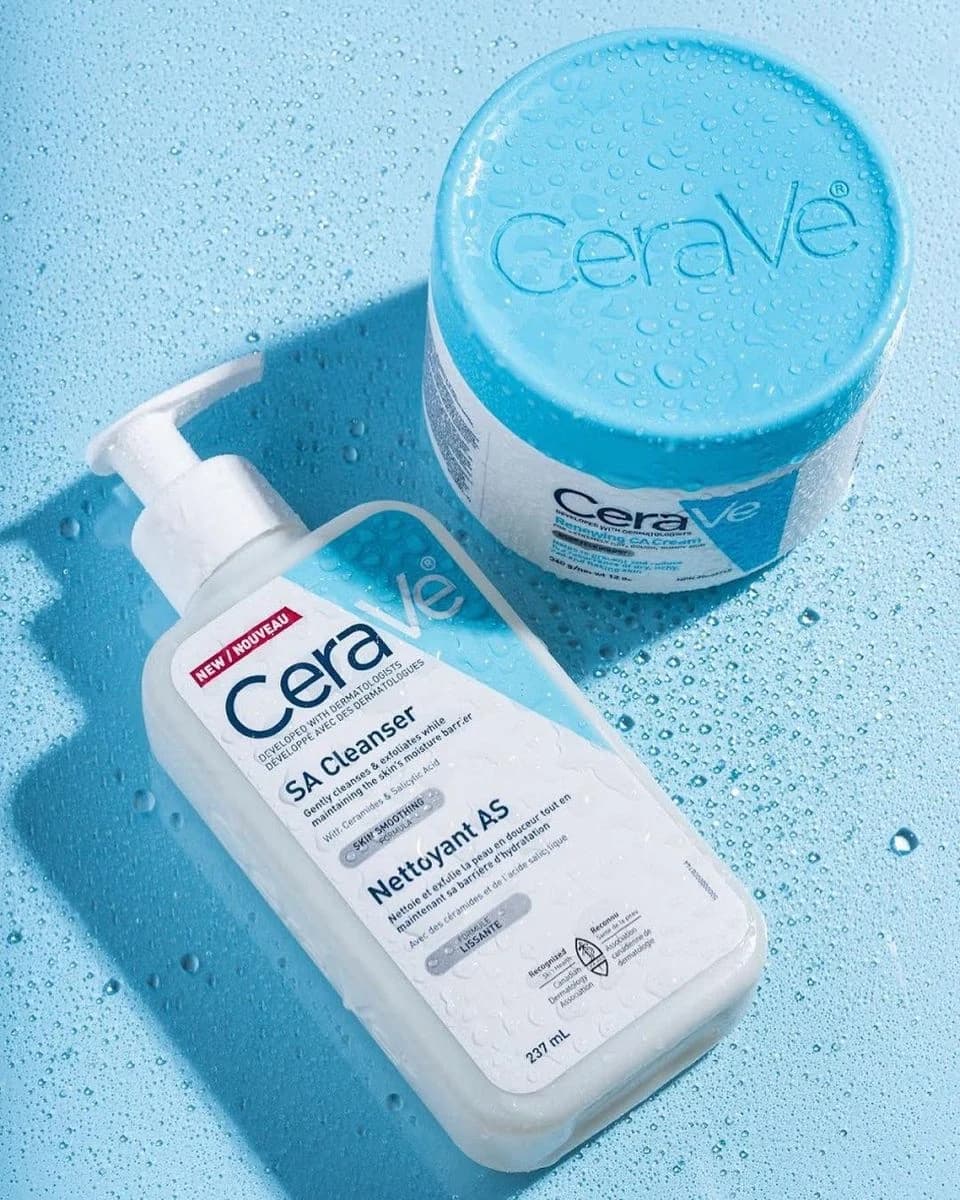 Skincare product badge