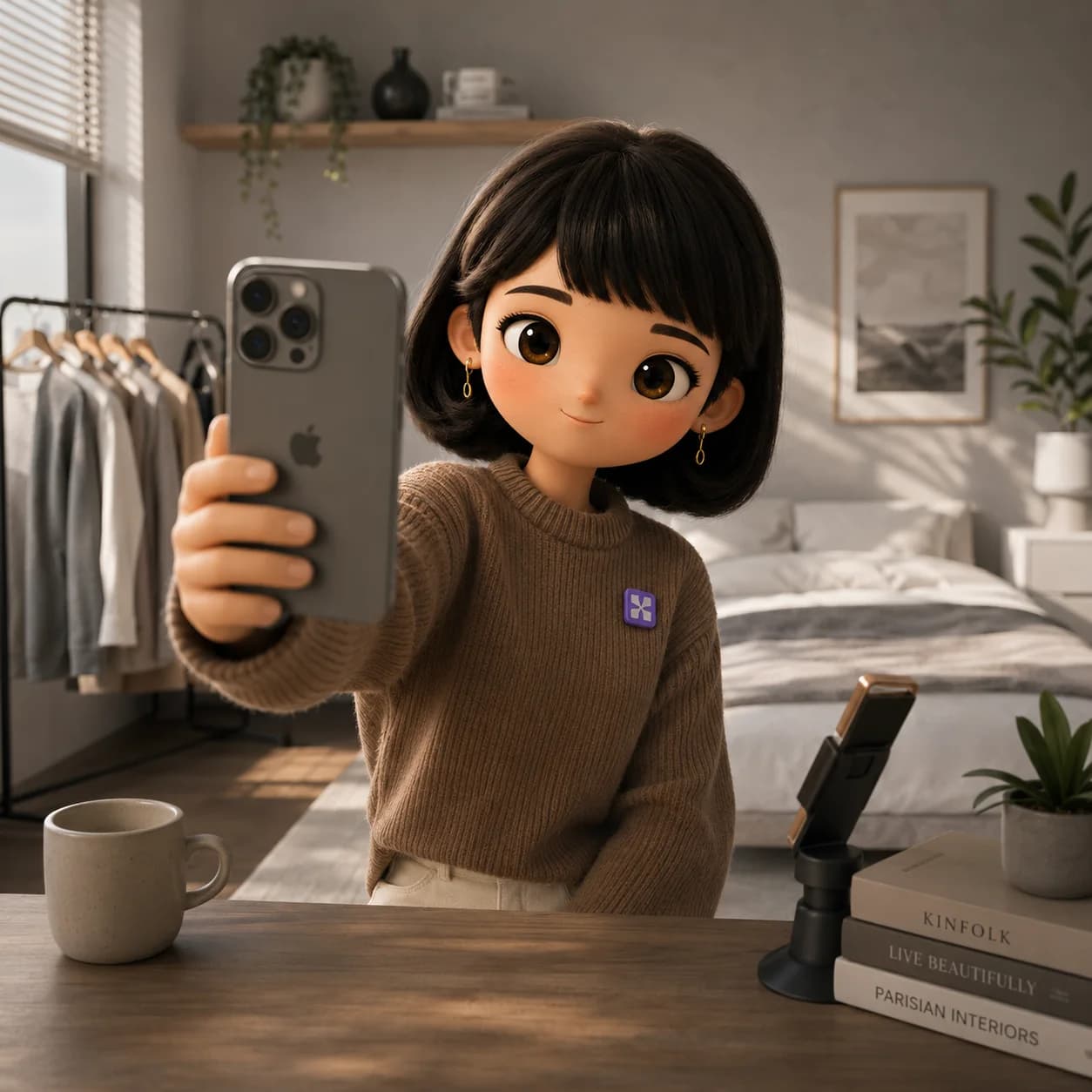 Chloe planning social content