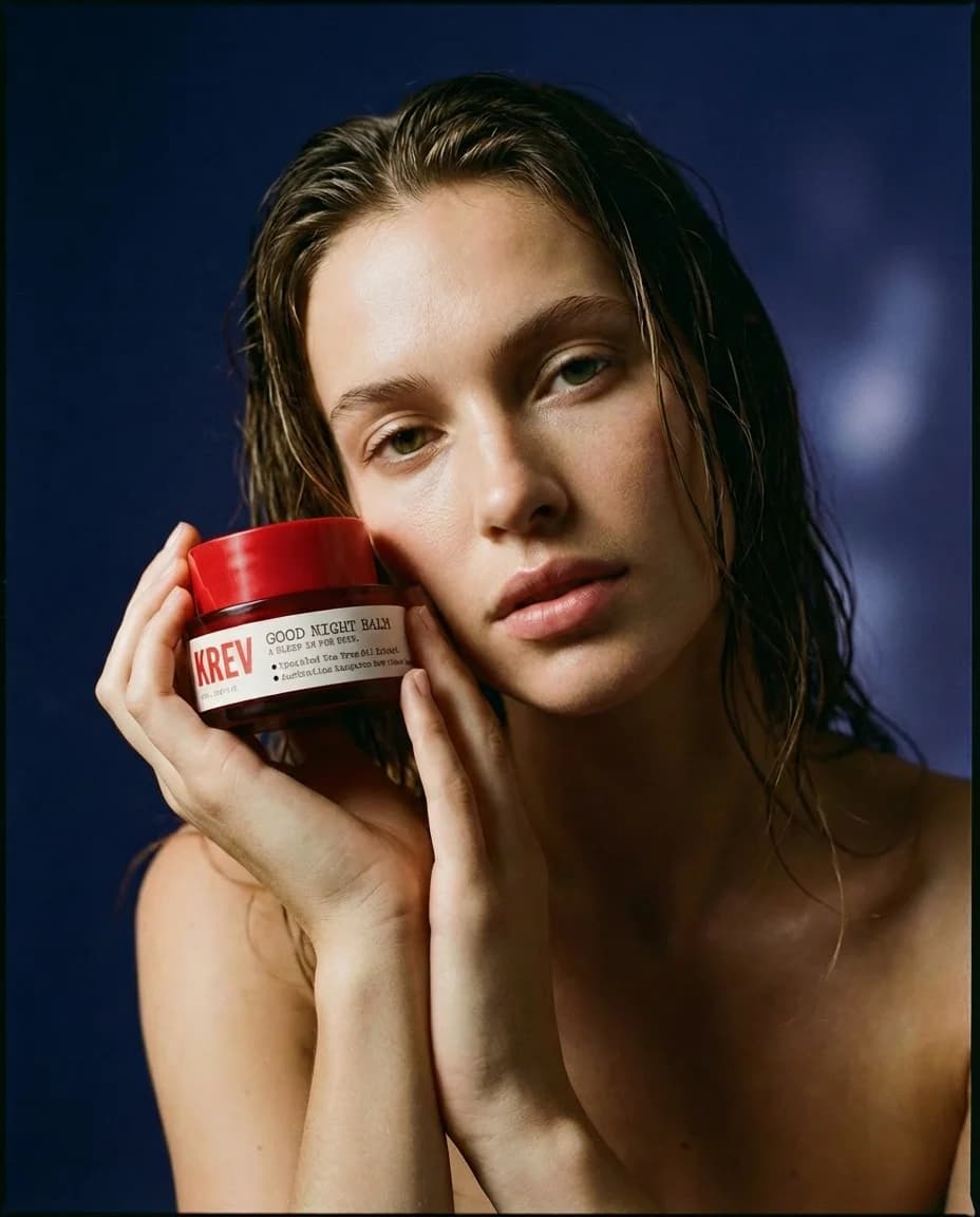 Skincare product shot